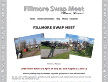 Tablet Screenshot of fillmoreswapmeet.com